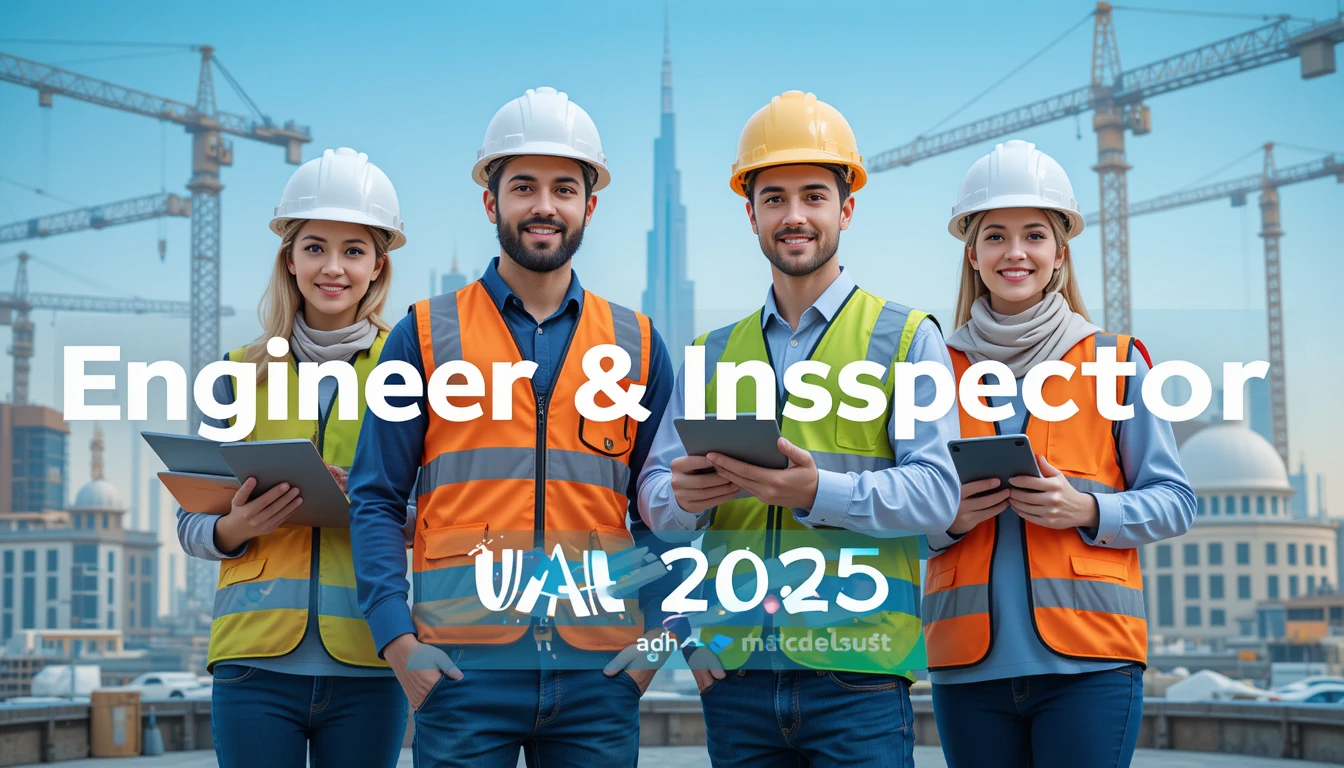 Engineer and Inspector Jobs in Abu Dhabi UAE 2025