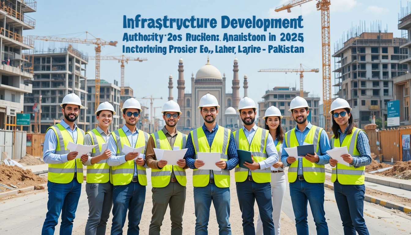 Infrastructure Development Authority Punjab Jobs 2025