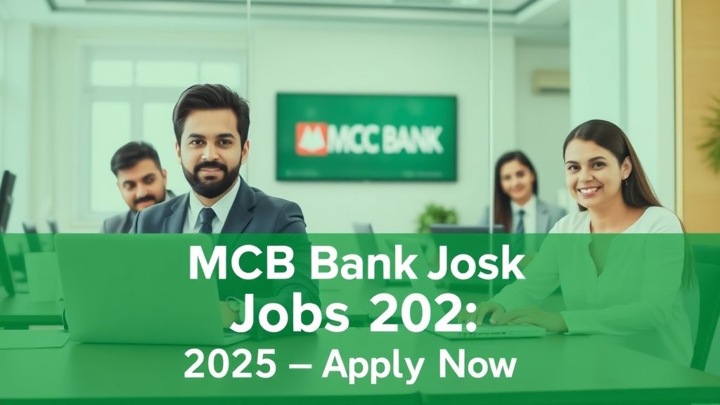 Muslim Commercial Bank Limited Jobs 2025