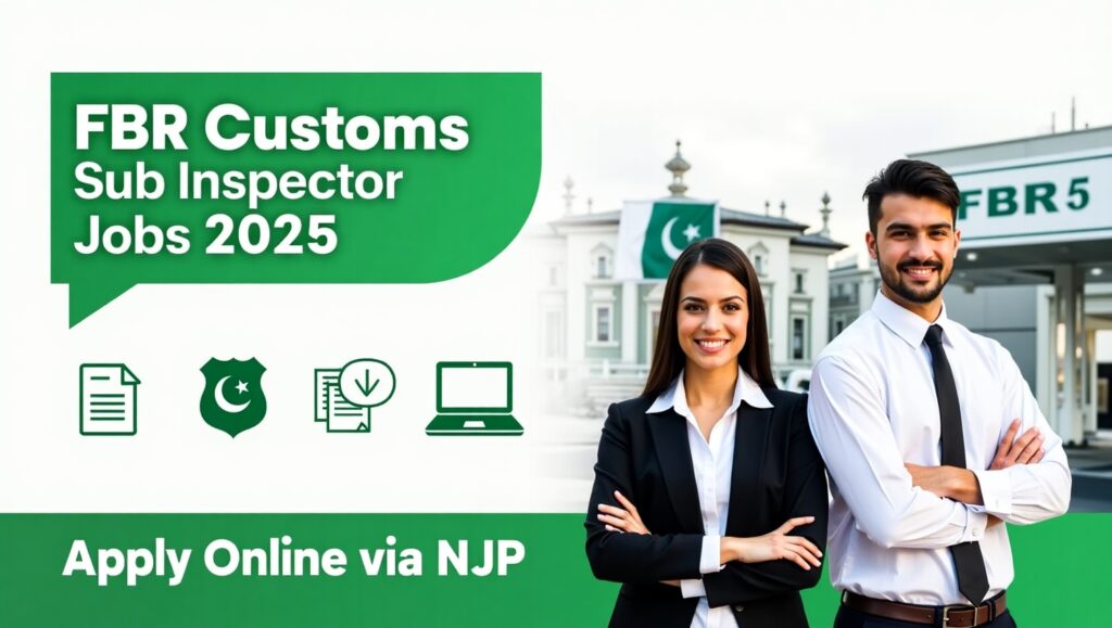 FBR Customs Sub Inspector Jobs 2025