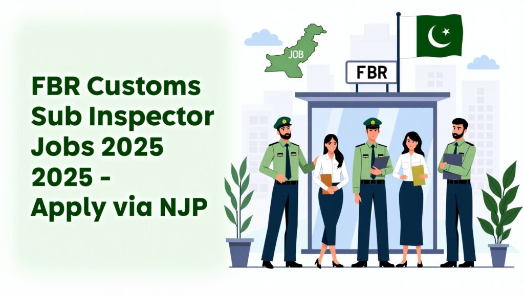 FBR Customs Jobs 2025
