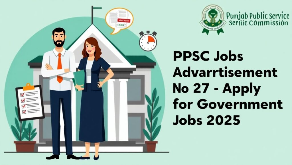 PPSC Jobs Advertisement No 27 Jobs 2025